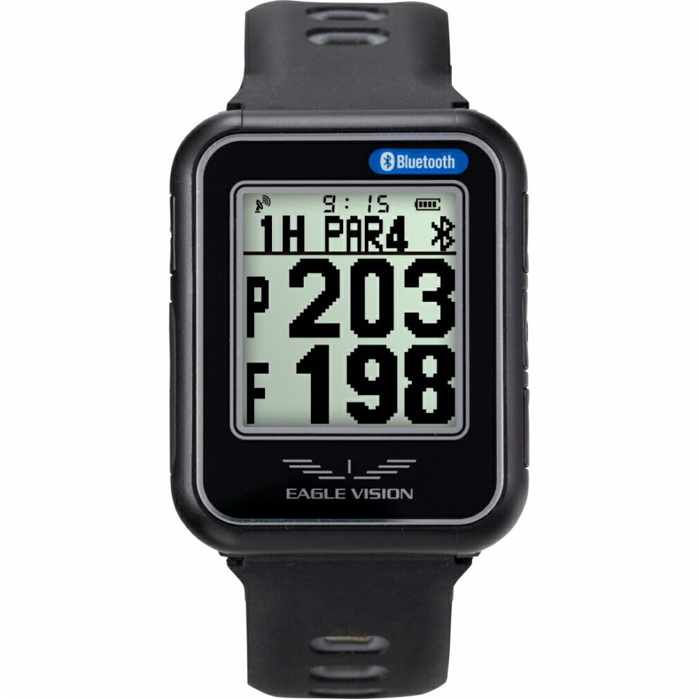 【美品※箱無し】EAGLE VISION イーグルビジョン　ゴルフ距離計ウォッチ EAGLE VISION イーグルビジョン WATCH6 高精度 ハイブリッドGPS