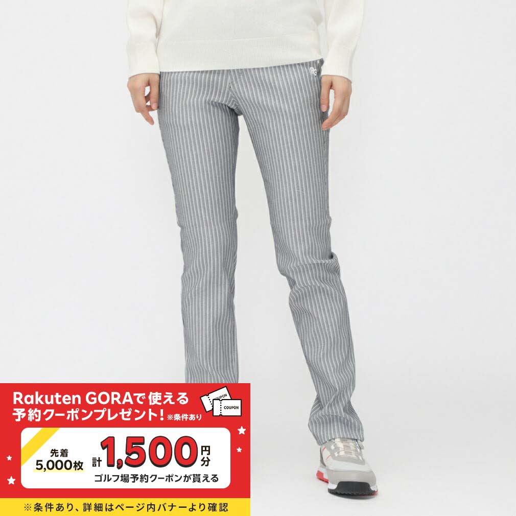 パーリーゲイツ男女共用C/Pe変形ドビーカルゼ 先染めチェックパンツサイズ3 パーリーゲイツ男女共用C/Pe変形ドビーカルゼ 先染めチェック