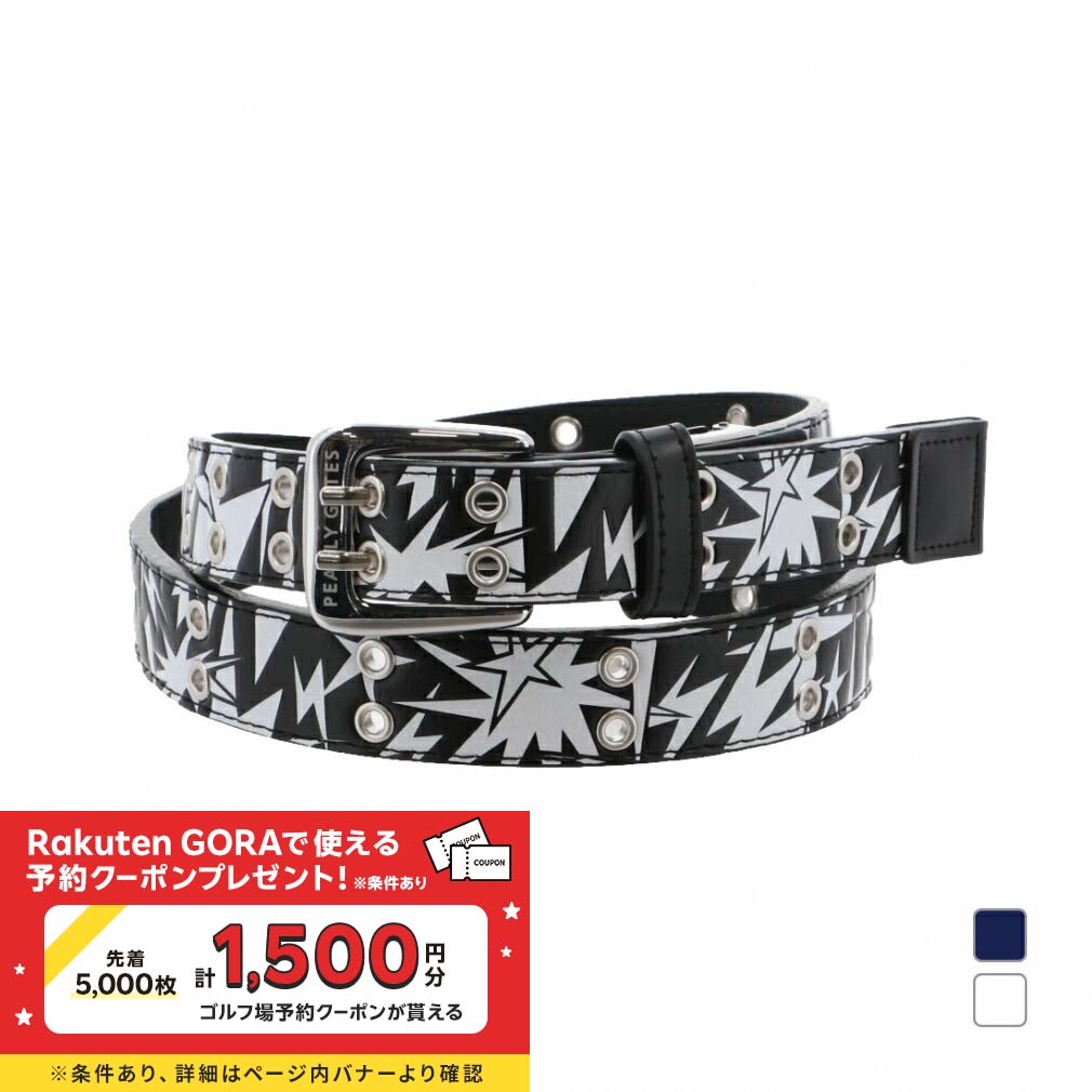新品 PEARLY GATES ベルト ニコリバーシブルテープ ブルー パーリーゲイツ ニコリバーシブルテープベルト 定価18,700円