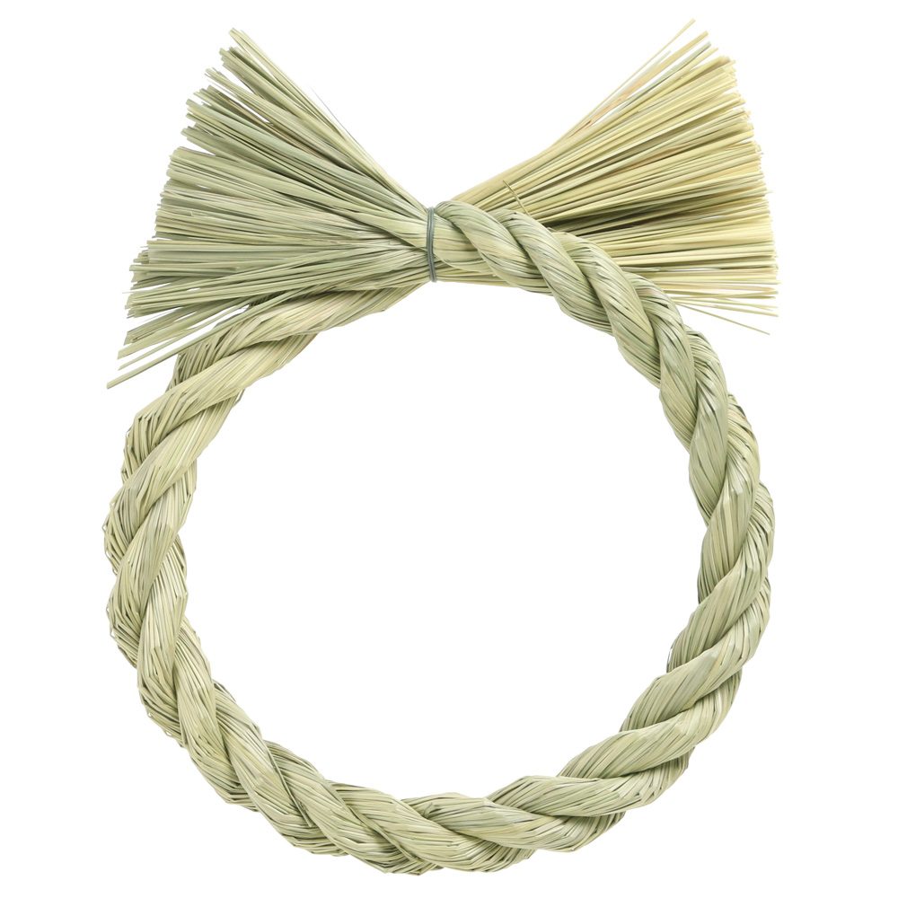 楽天市場】【取寄品】 正月飾り 正月用品 謹賀新年シメ縄飾り