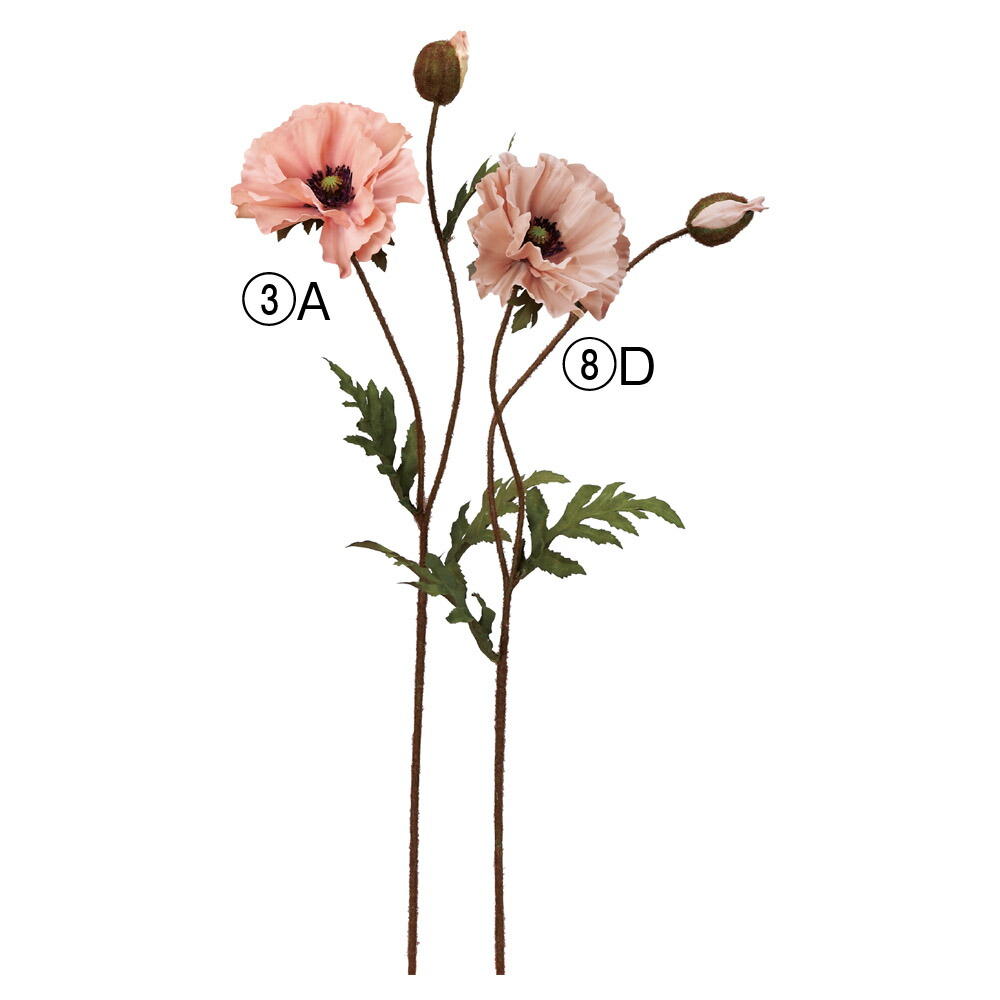 楽天市場】【P10倍 】 造花 とりよせ品 ポピー ひなげし ヒナゲシ 虞