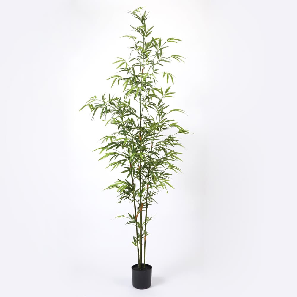 フェイクグリーン 観葉植物 【メーカー直送品】 バンブーポット 150cm《代引不可・他商品との同梱不可》 観葉植物 観葉樹 フェイクグリーン リーフ おしゃれ 南国風 安い 春｜造花ドライフラワー専門問屋花びし