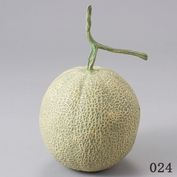 楽天市場 フェイクフルーツ とりよせ品 花びし マスクメロン グリーンインテリア イミテーション 造花ドライフラワー専門問屋花びし