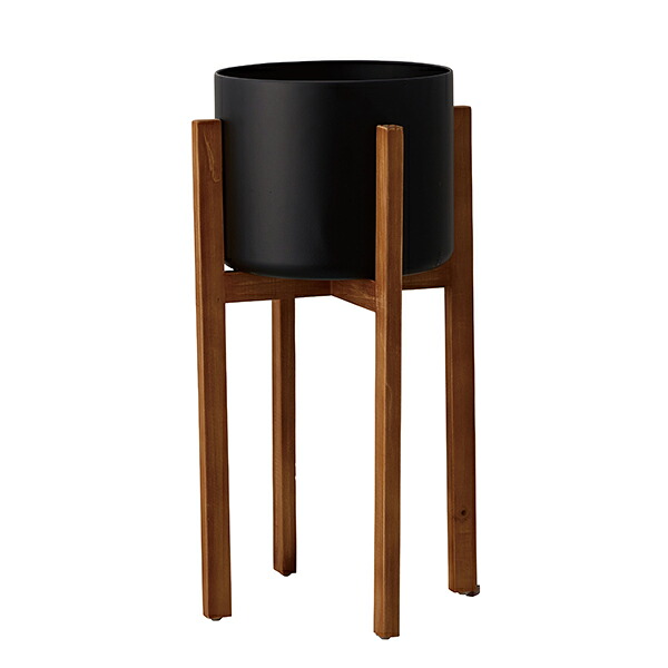 鉢カバー ポットカバー とりよせ品 Wood stand pot(ウッド スタンド ポット)＜br /＞ ＜br /＞ インテリア ベース カバー 観葉植物 ナチュラル グリーン フェイクグリーン ディスプレイ 装飾