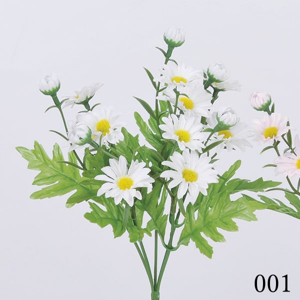 楽天市場 造花 とりよせ品 Asca アスカ マーガレットブッシュ 10 つぼみ 5インテリア 造花ドライフラワー専門問屋花びし