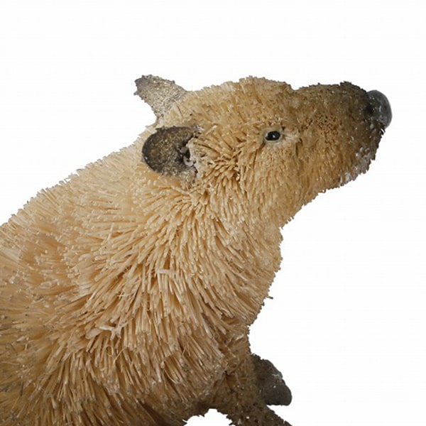 楽天市場 インテリア オブジェ 即日出荷 東京かんかん たわしアニマル カピバラ 置物 人形 小物 ディスプレイ 撮影小物 アニマル 動物 インテリア 雑貨 オブジェ おしゃれ オシャレ お洒落 かわいい 箱 造花ドライフラワー専門問屋花びし