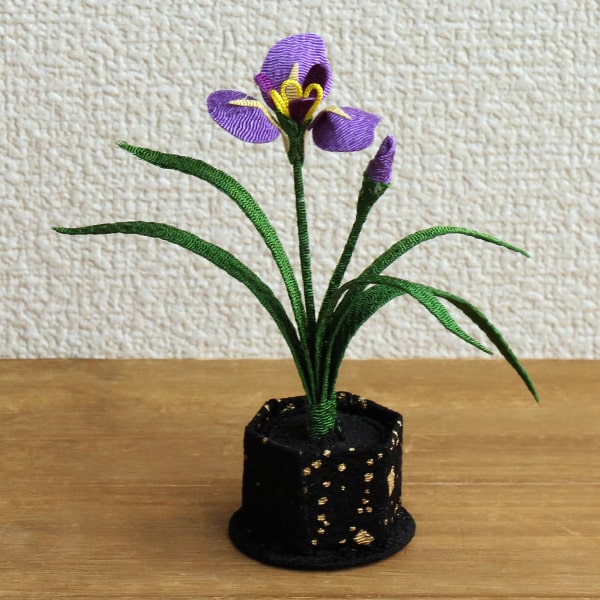 楽天市場 こどもの日 端午 和雑貨 即日出荷 リュウコドウ 花菖蒲飾り 和雑貨 端午の節句 五月 造花ドライフラワー専門問屋花びし