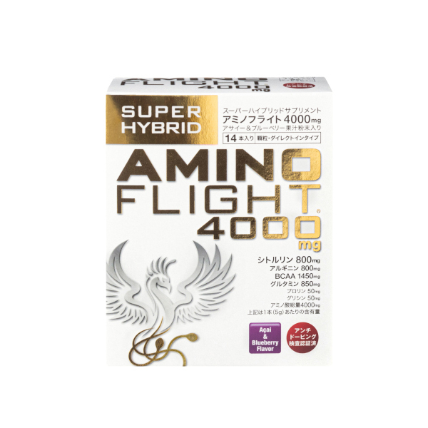 市場 アミノフライト サプリメント FLIGHT アミノ酸 AMINO 4000mg アサイー