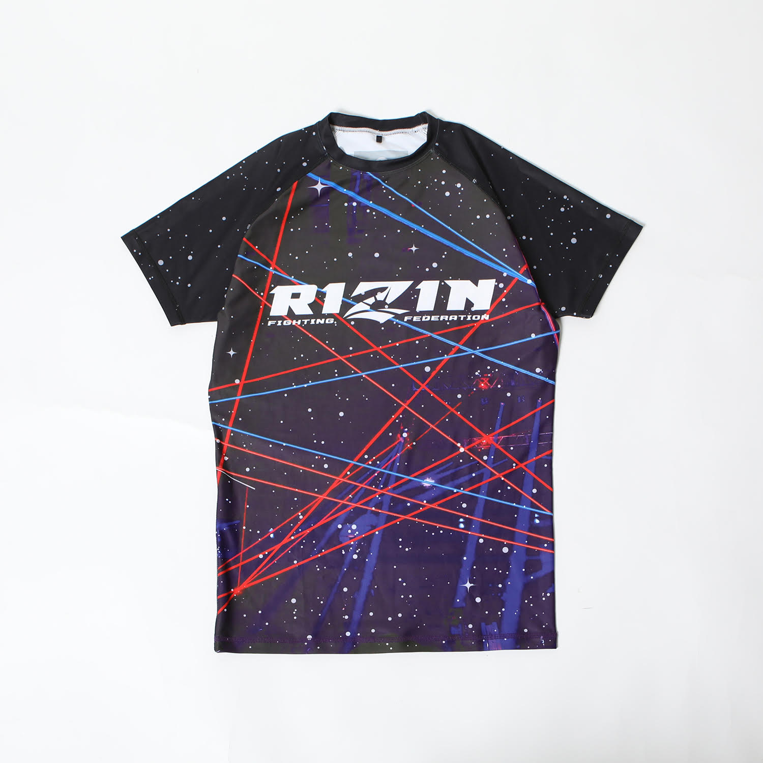 RIZIN半袖ラッシュガード STAR-LIGHTモデル