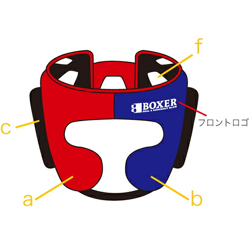 【ISAMI イサミ】IBX-2800 カラーセミオーダー ボクサー頬ガードタイプ