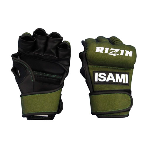 限定値引きRIZIN ISAMI グリーン オープンフィンガーグローブ　Mサイズ 楽天市場】【ISAMI】RIZINオープンフィンガーグローブ : 東山堂