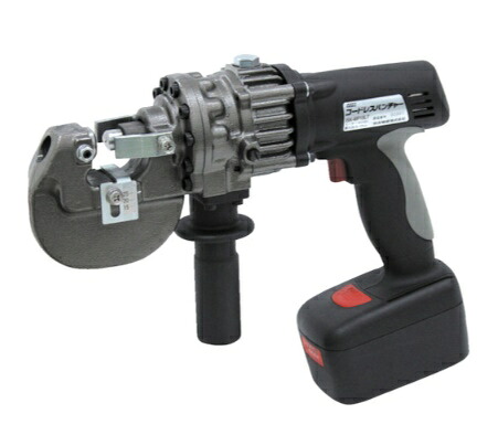 育良精機 電動油圧申し受ける式 コードレスパンチャー ISK-MP15LT