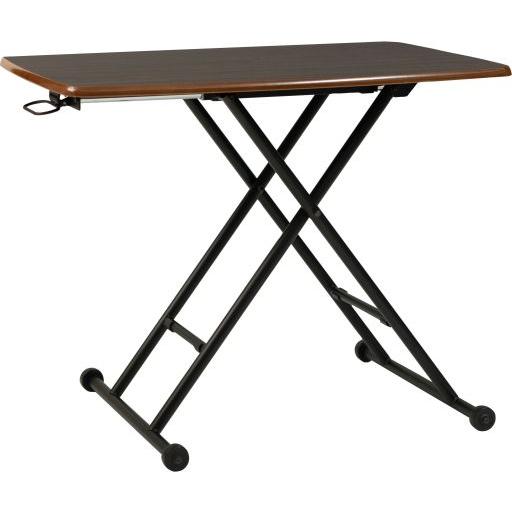 東谷(あずまや) 昇降テーブル ブラウン PT-530BR【メーカー直送品】