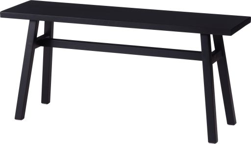 東谷(あずまや) ベンチ ブラック MTK-361BK【メーカー直送品】