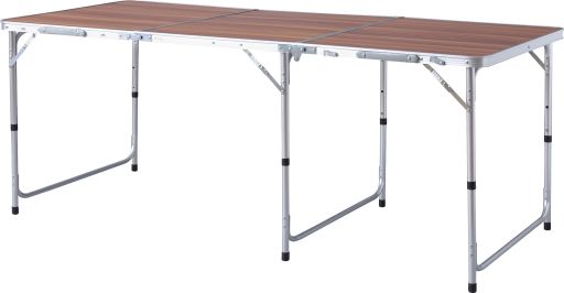 楽天市場】東谷 フォールディングテーブル ワイド D60 ブラウン ODL