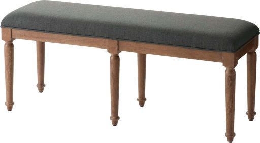 東谷(あずまや) 長椅子 赤銅色 VET-973BR【製造業者直送品】
