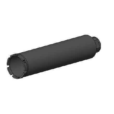 コンセック 湿式 M27ねじ 薄刃一体式コアビット (レーザー溶接仕様) 鉄筋コンクリート用 スマートワンレーザ φ65x260L M|かんだ!店