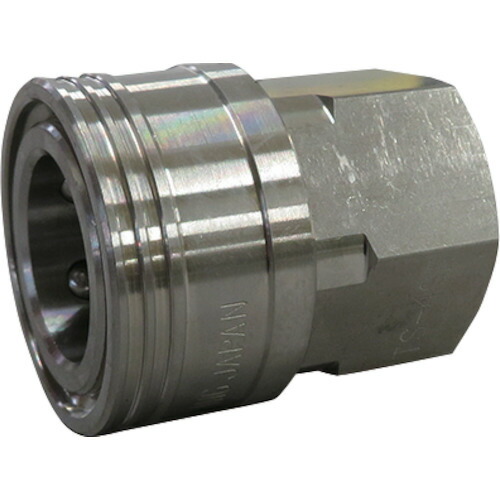 フローバル(FLOBAL) 両路開放型クイックカップリング TS-8SF(SUS304) 28102629