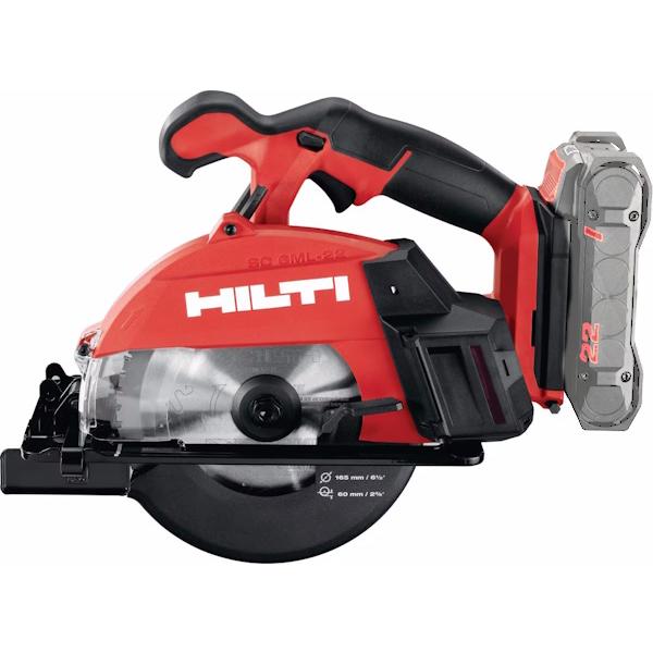 HILTI ヒルティ NURON 申し受ける式金属元素切りはなす用サーキュラソー 申し受ける式丸ノコ SC 6ML-22 入れもの 2315445