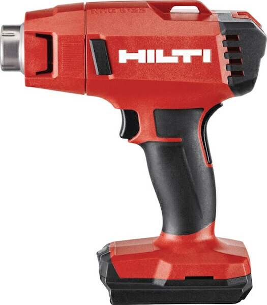 HILTI ヒルティ NURON 充電式ヒートガン NHG 6-22 ケース(ノズル３種付属) 2352774