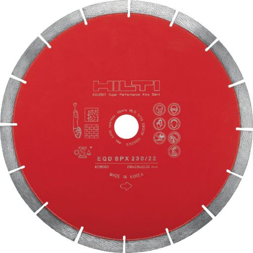 HILTI ヒルティ カッティングディスク EQD SPX 230/22 静音 2118060｜かんだ！店