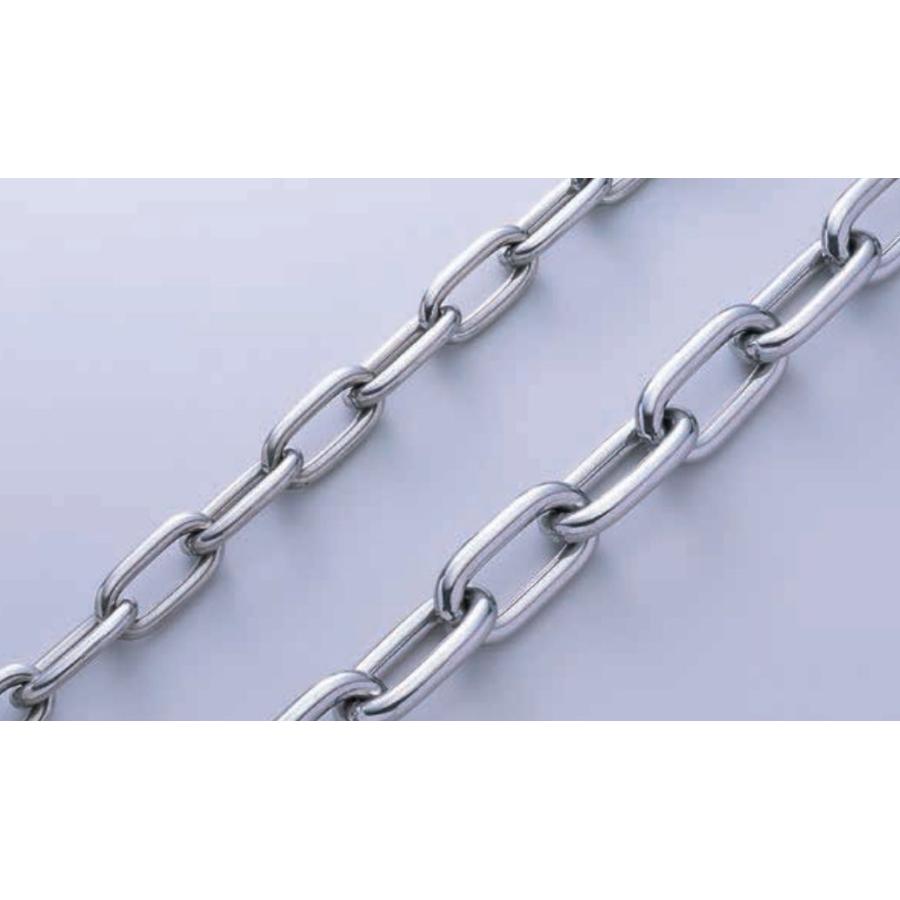 ひめじや ステンレス鋼 リッジレス(RS)チェ－ン 30m 1本 RS-5 DIY・工具-ネジ・釘・金属素材