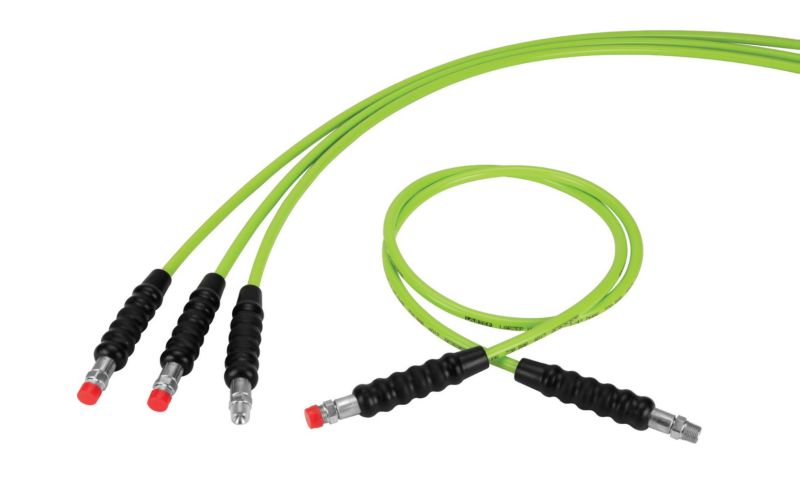 ラーゼップ 油圧ホース 2.0 メートル、2 x 3/8 インチNPT、内径φ 6.4mm AP2020