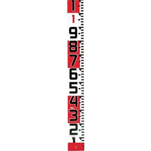タジマ シムロンロッド-120長サ 20m/裏面仕様 1mアカシロ/紙函 SYR-20WK