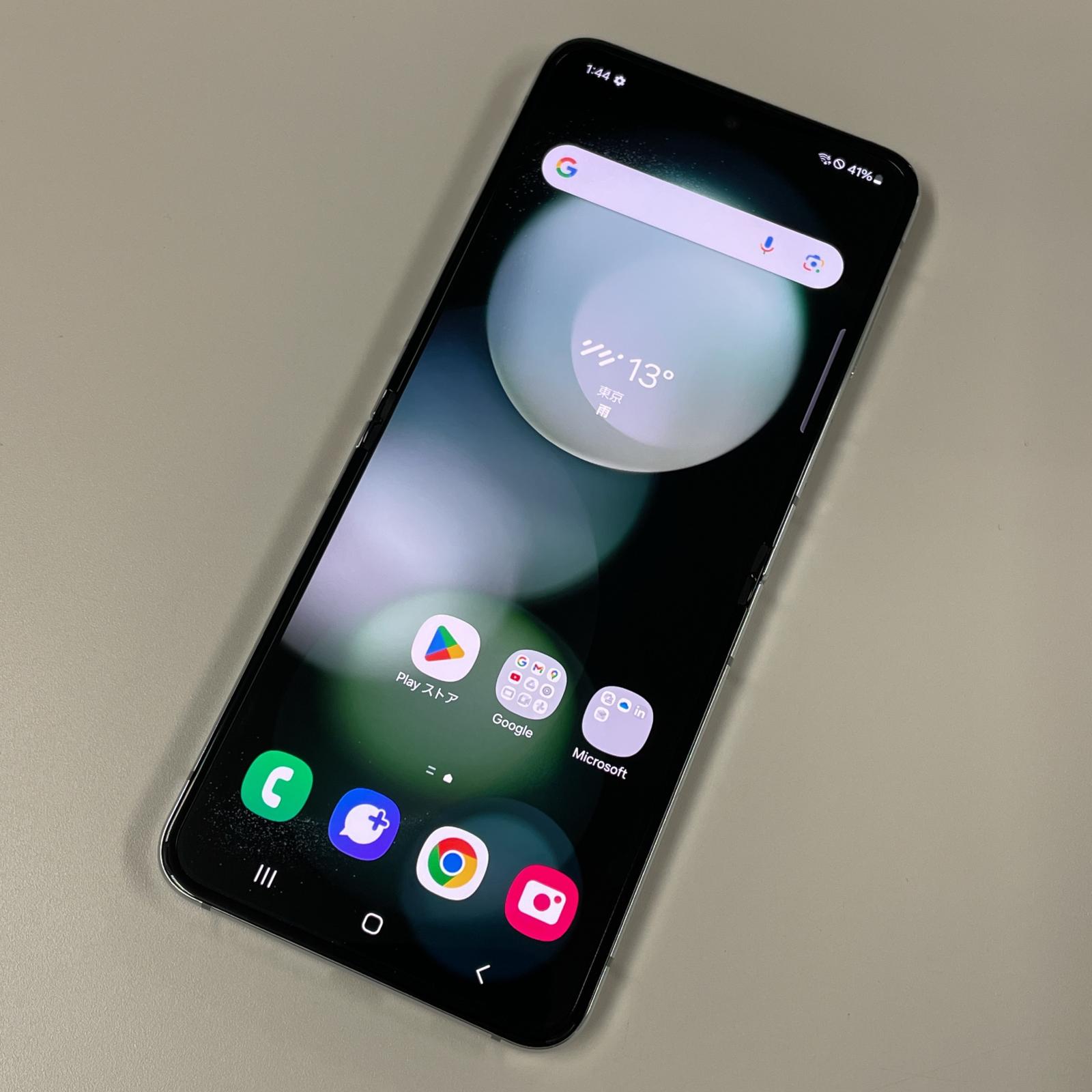 楽天市場】Galaxy Z Flip5 SCG23 256GB au ミント 白ロム SIMフリー