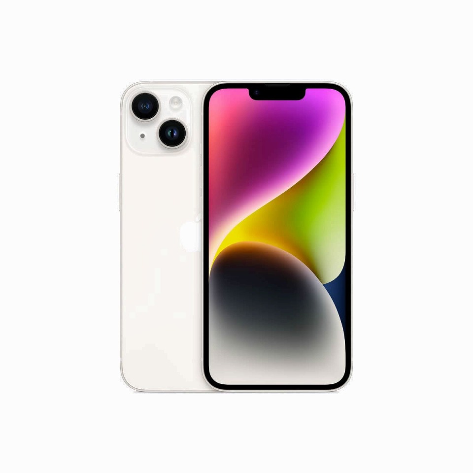 【中古】softbank iPhone 14 128GB スターライト SIMロック解除済 中古スマホ 中古iphone 保証付き 送料無料 白ロム 中古携帯