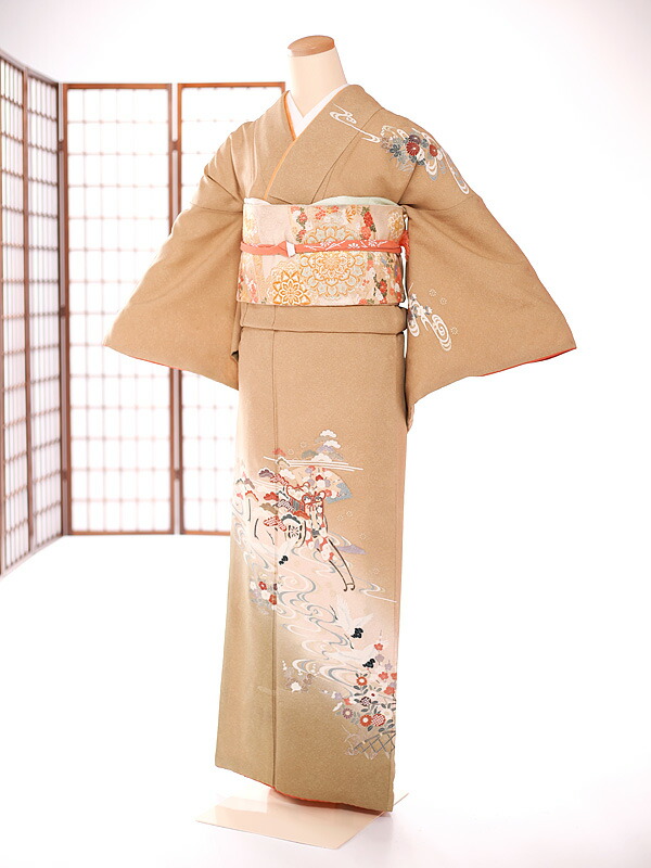 楽天市場】訪問着 レンタル フルセット 絹のきもの 結婚式 七五三 入学