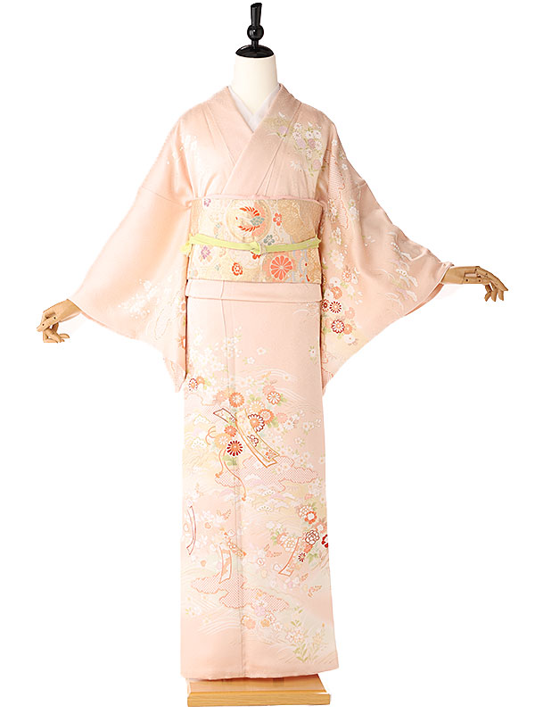 楽天市場】訪問着 レンタル フルセット 絹のきもの 結婚式 七五三 入学
