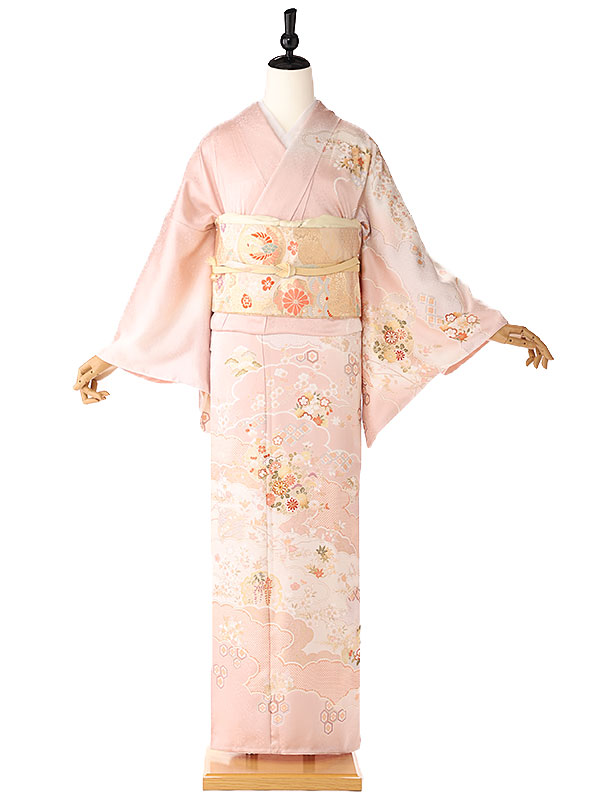 楽天市場】【美人きもの】訪問着 レンタル フルセット 着物 女性 20代