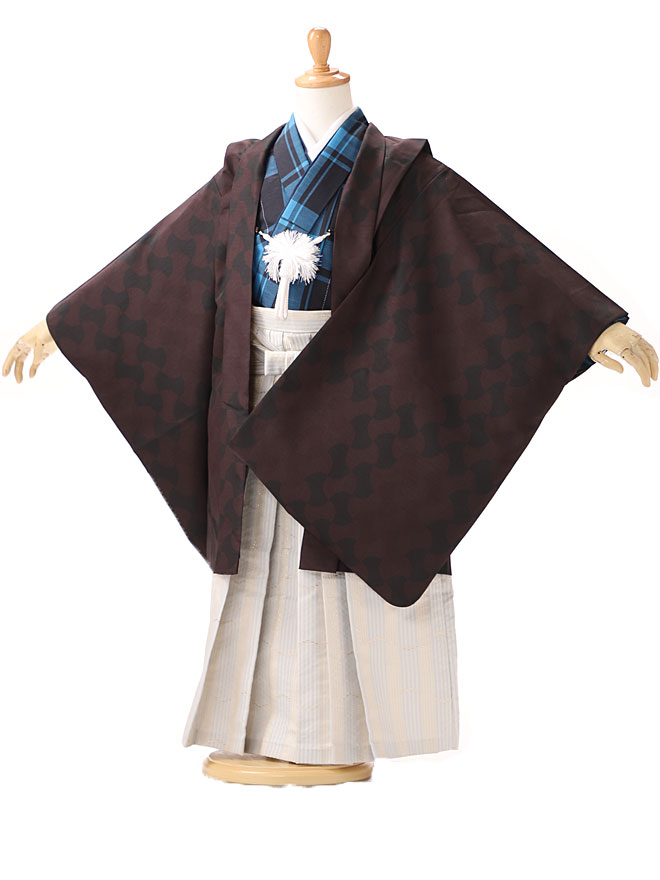 七五三男児MI N97フルパック※サイズご確認ください 七五三 着物レンタル 3歳 753 男の子 フルセット 被布 水色龍×紺鎧兜