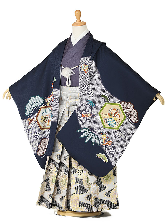 楽天市場】【正絹 高級きもの】絹のきもの【七五三 男の子 着物