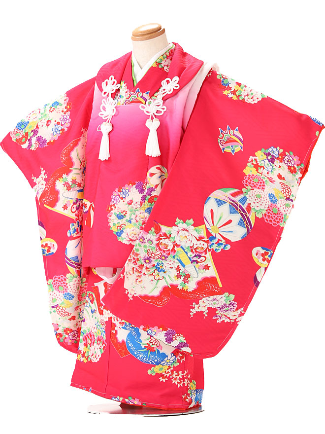 大人気新作 モダン 女の子 レンタル 3歳 着物 七五三 3歳 子供 3358 レンタル Classic Shikibu 100cm 95cm 90cm 赤 化繊 送料無料 お出かけ 前撮り 写真撮影 被布セット ３歳 七五三 三歳 着物 Iap3358 Bokenjima Jp