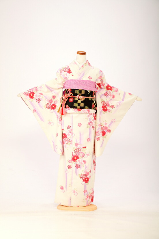 楽天市場 レンタル 十三参り ハーフ 成人式 着物レンタル 13歳12歳１０歳 １３参り 二分の一 十三詣り 140cm 155cm 卒業式 袴 レンタル 小学生 中学生 結婚式 パーティー 白 Fc90 着物ネットレンタルkimonoshop