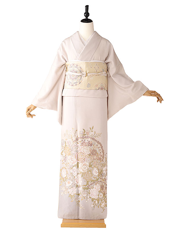 色留袖 レンタル 結婚式 叙勲 親族 既婚女性礼装 花とチャペル 桂由美 Yumikatura 155cm 160cm 165cm 5125 レンタル Ice Org Br