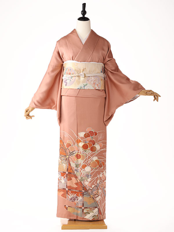 【色留袖 レンタル】結婚式 叙勲 親族 既婚女性礼装 梅花憂美 ピンク 155cm 160cm 165cm tc5123【レンタル】｜着物ネットレンタルkimonoshop 11,544円