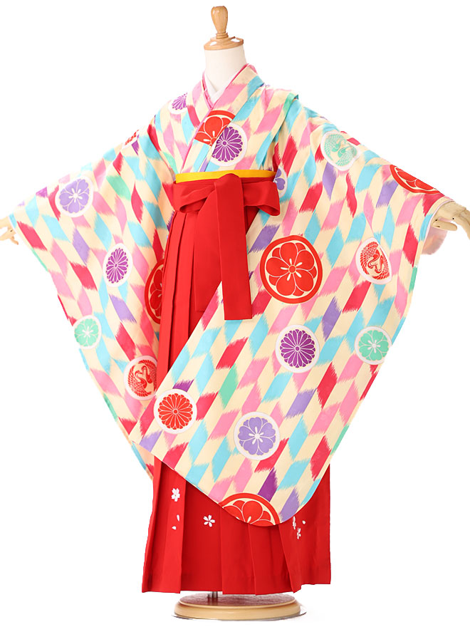 【レンタル】【卒園式 女袴】【卒業式】水色 着物レンタル 身長120cm 125cm 130cm 6歳 7歳 保育園 園児 幼稚園 往復送料無料 igj0005