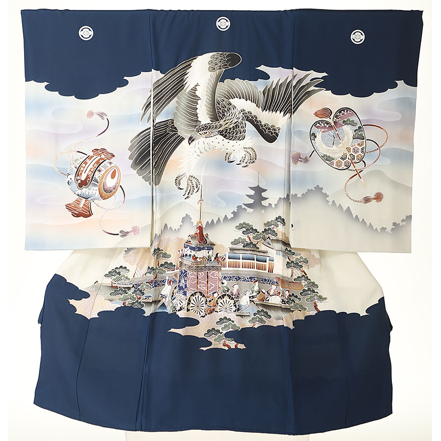 楽天市場】お宮参り 産着 陣【ベビー帽子セット無料レンタル付】《産着