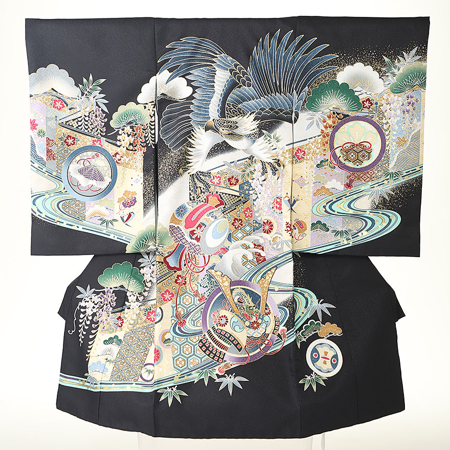 楽天市場】お宮参り 産着 陣【ベビー帽子セット無料レンタル付】《産着