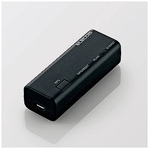 楽天市場 エレコム 無線ｌａｎポータブルルータ ３００ｍｂｐｓルータ ａｃアダプタ付き ブラック ｗｒｈ ３００ｂｋ３ コジマ楽天市場店