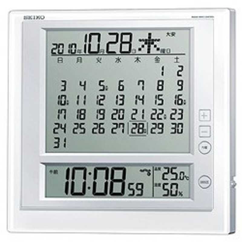 セイコー　電波掛置兼用時計　　SQ422W
