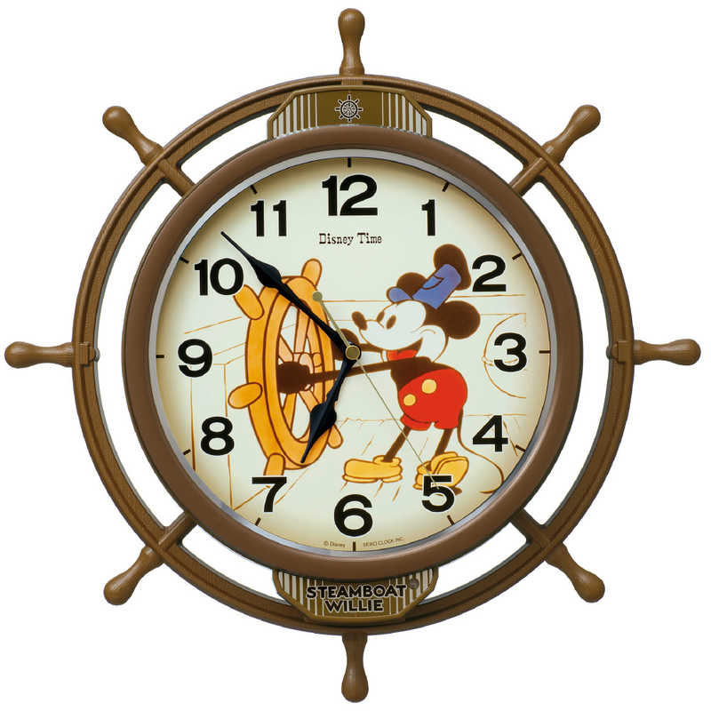 セイコー　振り子掛け時計「Ｄｉｓｎｅｙ　Ｔｉｍｅ（ディズニータイム）ミッキー」　　FW583A 8,868円