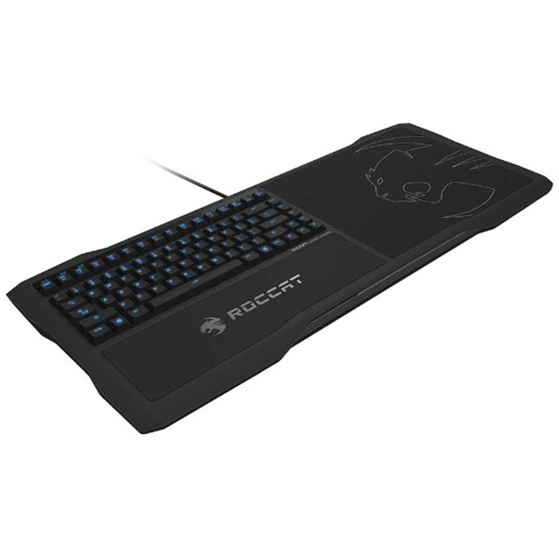 Roccat 有線ゲーミング二十日鼠パッドひと通毛色キーボード 真っ黒 英語配置 Roc 12 181 Bn Arsn Sn