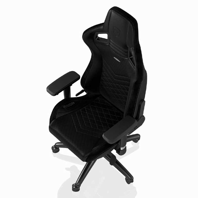 NOBLECHAIRS ゲーミングチェア ブラック NBL-PU-BLA-003 イス・チェア