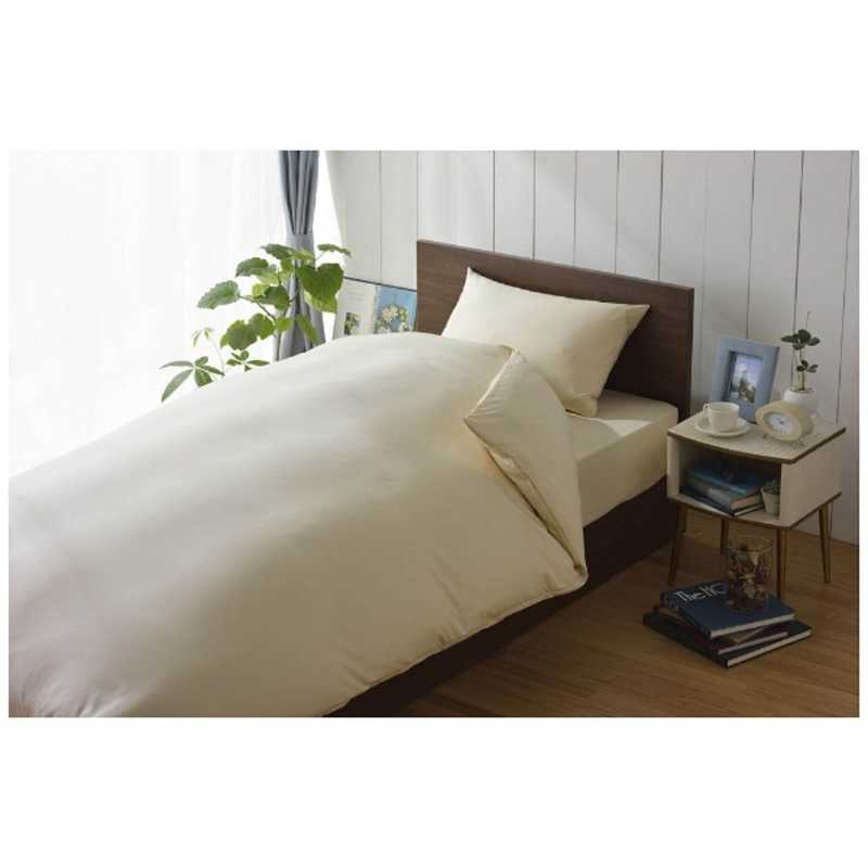 生毛工房 【掛ふとんカバー】スーピマ キングロングサイズ(綿100%/230×230cm/ベージュ)|コジマ店
