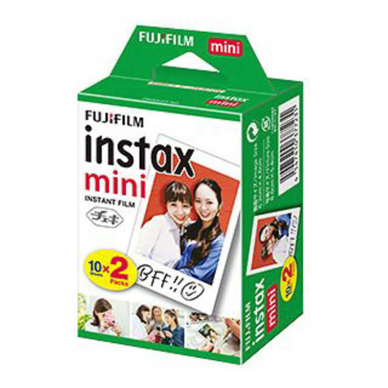 超安い品質 富士フイルム FUJIFILM チェキ インスタントカラーフィルム ｉｎｓｔａｘ ｍｉｎｉ ２パック １０枚入×２  INSTAXMINIJP2 qdtek.vn