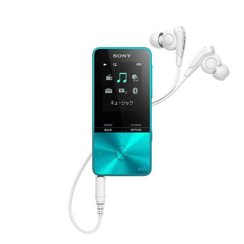 ソニー　SONY　デジタルオーディオプレーヤー　ＷＡＬＫＭＡＮ　Ｓ３１０シリーズ　（ブルー／４ＧＢ）　NW-S313 LC 【ワイドFM対応】